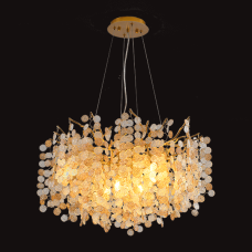 Candelabru Smith 6 X G9 Auriu/Cristale Elmark