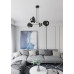 Lustra Idea 4 Black 792/4 Emibig
