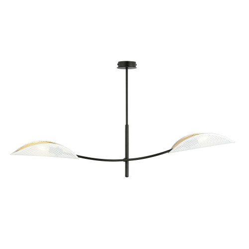 Lustra Lotus 2 white/gold 1107/2 Emibig