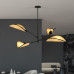 Lustra Lotus 4 black/ratan 1108/4 Emibig