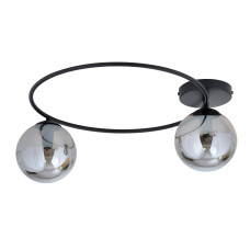 Plafoniera Sopra 2 negru/grafit 1256/2 Emibig