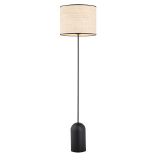 Lampadar Aspen Black/Rattan 1324/LP1 Emibig