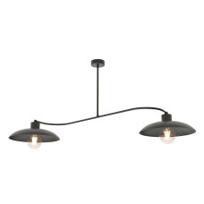 Lustra Foster 2 x E27 Black 1353/2 Emibig