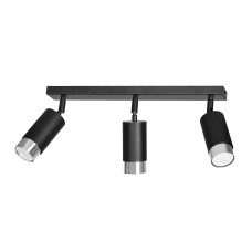 Plafoniera Hiro BL/Chrome 3 964/3 Emibig