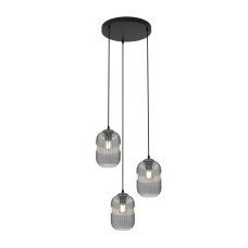 Pendul Verdi 3 x E27 BL Grafit 1434/3PREM  Emibig