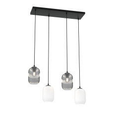 Pendul Verdi 4 x E27 BL Grafit 1436/4 Emibig