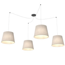 Pendul Ascot 4 x E27 BL Beige 1423/4 Emibig