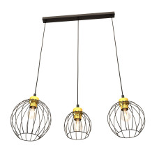 Pendul Nando 3 x E27 BL Gold  1368/3 Emibig