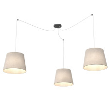 Pendul Ascot 3 x E27 BL Beige 1423/3 Emibig