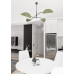 Lustra Lotus 4 BL Verde 1461/4 Emibig