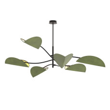 Lustra Lotus 6 BL Verde 1461/6 Emibig