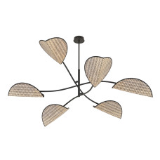 Lustra Lotus 6 BL Natural 1463/6 Emibig