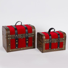 Set 2 Cufere Lemn 600-46875 