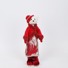 Decoratiune Doamna Urs Cu Palarie 600-46707