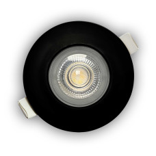 Spot LED incastrat Down B 4.9W, lumina neutra, negru KL171004
