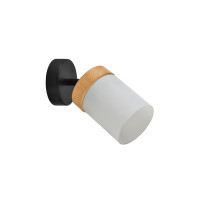 Aplica Frosted AP1 Negru, Natur 161023 Klausen