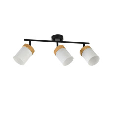 Aplica Frosted AP3 Negru, Natur 163022 Klausen