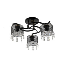 Lustra Lustros PL3 Negru 100085 Klausen