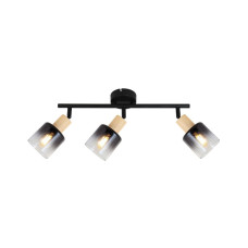 Aplica Serene PL3 Negru, Natur 163028 Klausen