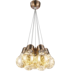 Suspensie BULBS SP7 bronz & ambra 142009