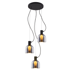 Pendul FIRE SP3 negru & crom 113008
