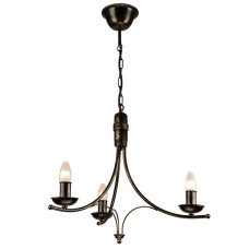 Lustra Luca negru 3 Lamkur