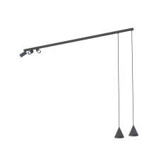 Pendul Fourty V Zwis Black 11448 Nowodvorski