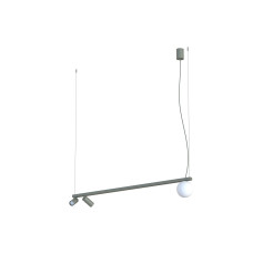 Pendul Fourty III Umbra Gray 11471 Nowodvorski