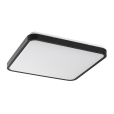 Plafoniera Negru Patrat Alenzo 36W LED Telecomanda 71434 Rabalux