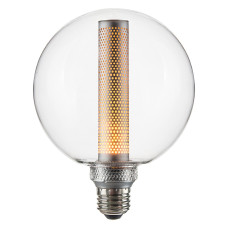 Bec LED filament decorativ G125 CW E27 3W Rabalux