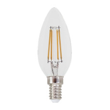 Bec LED filament decorativ G37 CW E14 4W Rabalux