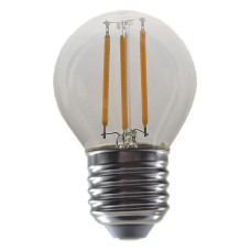 Bec LED filament decorativ G45 CW E27 4W Rabalux