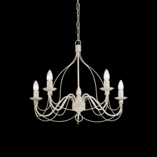 Candelabru Corte SP5 Alb antic 005881 Ideal Lux