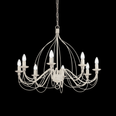 Candelabru Corte SP8 Alb antic 005898 Ideal Lux