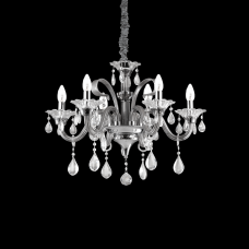 Candelabru Colossal SP6 Avorio 081540 Ideal Lux