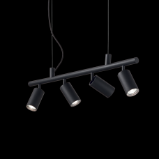 Pendul Dynamite SP4 Nero 231341 Ideal Lux