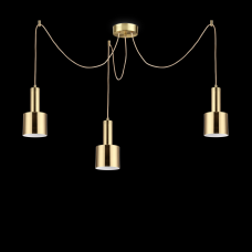 Pendul Holly SP3 Ottone Satinato 231600 Ideal Lux