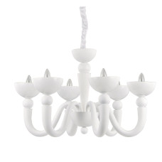 Candelabru Bon Bon SP6 Alb 093994 Ideal Lux