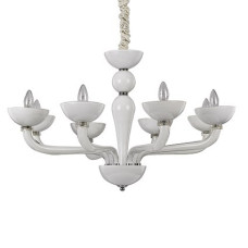 Candelabru Casanova SP8 Alb 094045 Ideal Lux