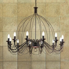 Candelabru Corte SP12 Ruginiu 097671 Ideal Lux