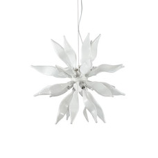 Pendul Leaves SP8 Alb 111957 Ideal Lux