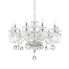 Candelabru Negresco SP8 Transparent 141053 Ideal Lux