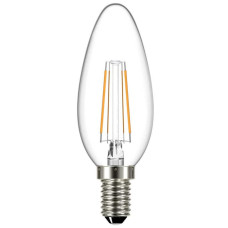 Bec Filament lumanare 4W E14 lumina calda dimabil Braytron