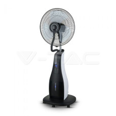 Ventilator cu vapori 80W LED Negru 7936 Vtac