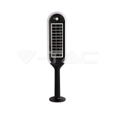 Lampa de gradina solara LED Bollard cu senzor IP65 5W 3000K 6666 V-tac