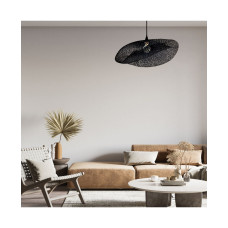 Pendul 1 x E27 Bambus Negru 19108 Zambelis