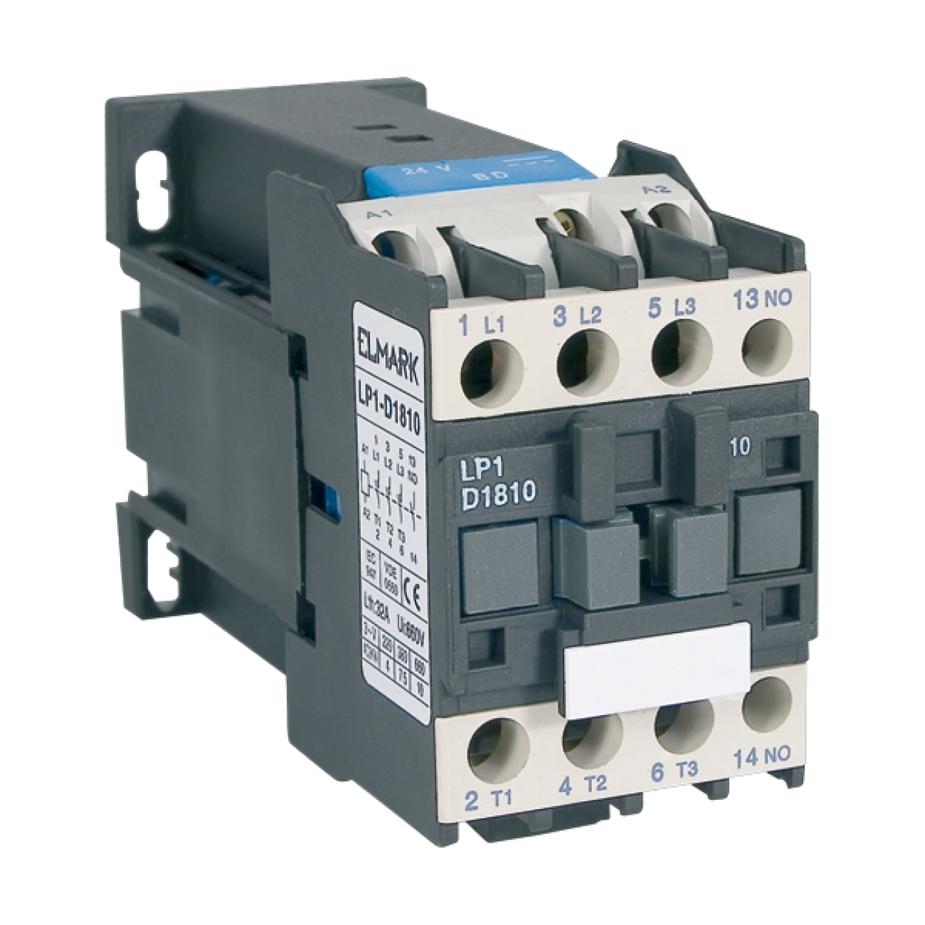 Contactor Dc Lp1 F 225a Dc 24v 1n 23228 Elmark