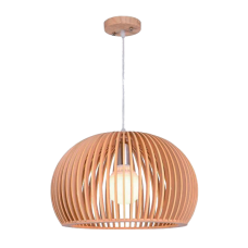 Pendul Bamboo 1 x E27 Lemn ELMARK