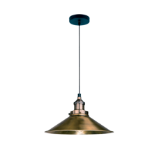 Pendul Damon 1 x E27 Antique Brass ELMARK