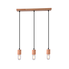 Pendul Fiona 3 x E27 Lemn ELMARK